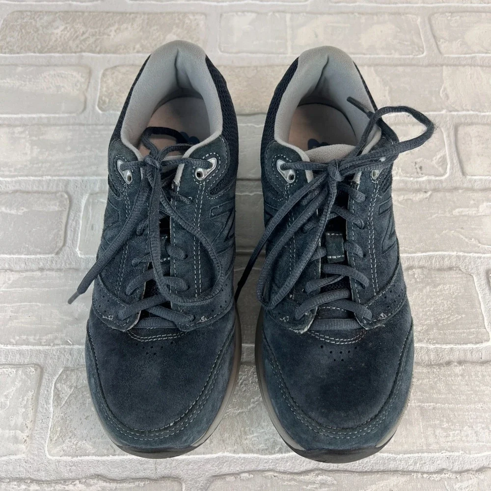 New Balance 928v3 Sneakers Walking Shoes Womens 7.5 Navy Blue Suede WW928NV3